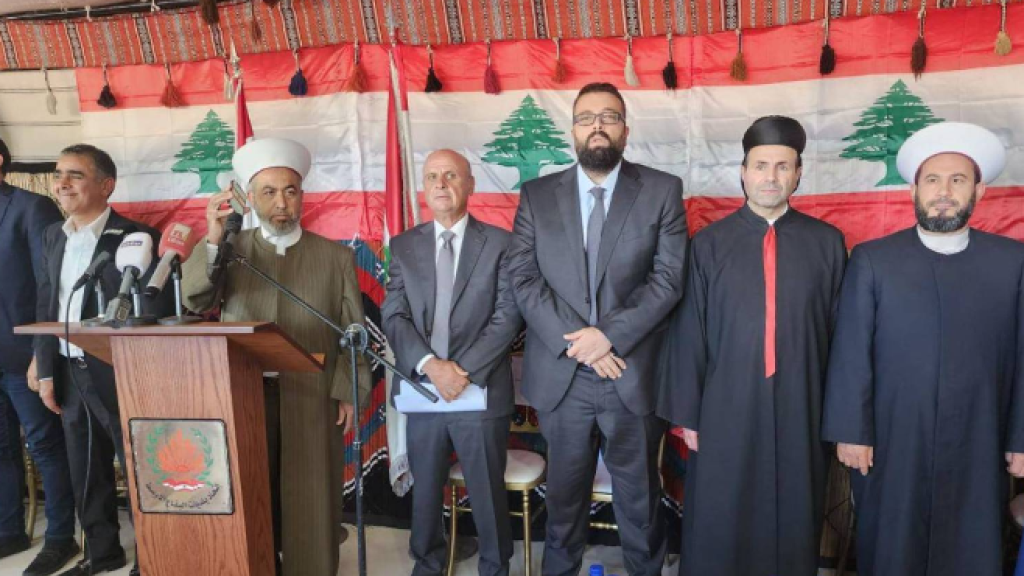 مصالحة عائلية في بوارج  البقاعية  وكلمات شددت على اعتبار مكونات البلدة  والمنطقة نموذجا للعائلة الواحدة