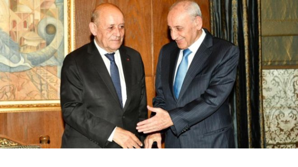 بري بعد استقباله لودريان: اللقاء كان صريحاً وجيداً