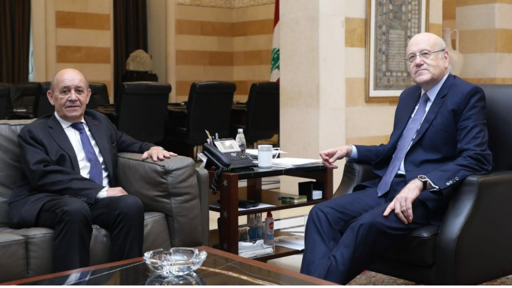 لودريان يكشف سبب زيارته