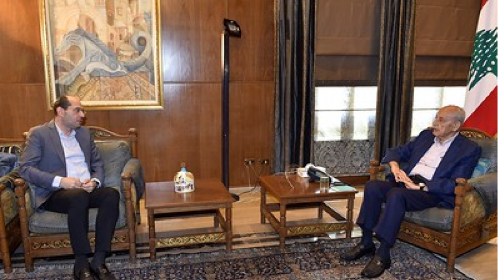 بري عرض المستجدات السياسية والتربوية مع مراد