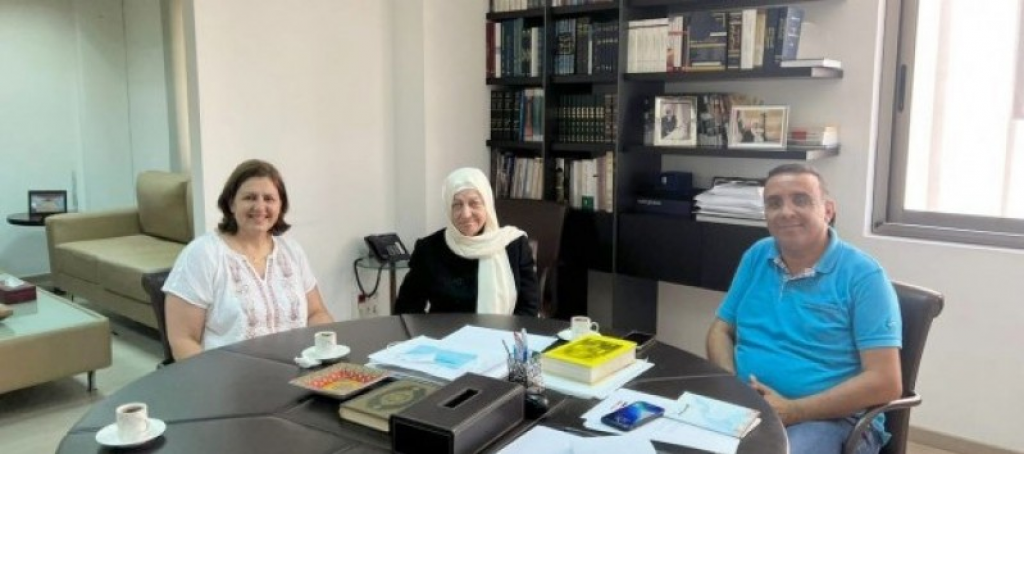 بهية الحريري تبحث مع أبو زيد وسعيفان إدخال ثقافة العمل التعاوني في المناهج التربوية