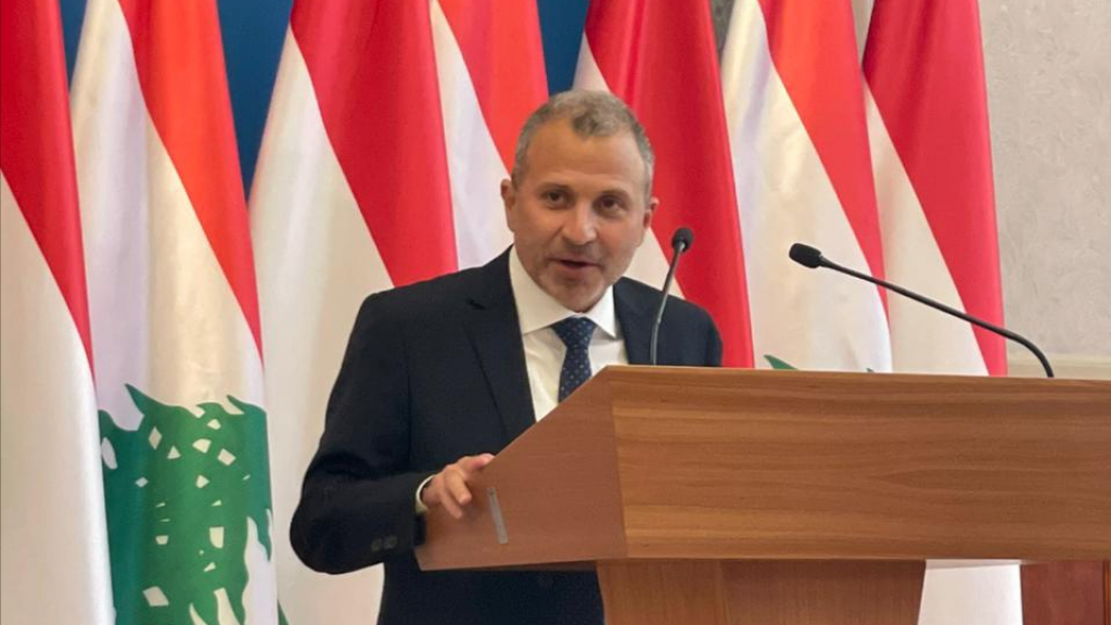 باسيل يدين من المجر حرق القرآن