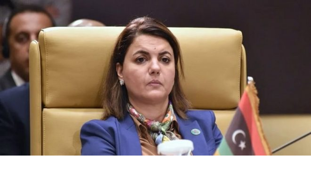 بعد لقاءها وزير خارجية العدو..الحكومة الليبية توقف وزيرة الخارجية عن العمل