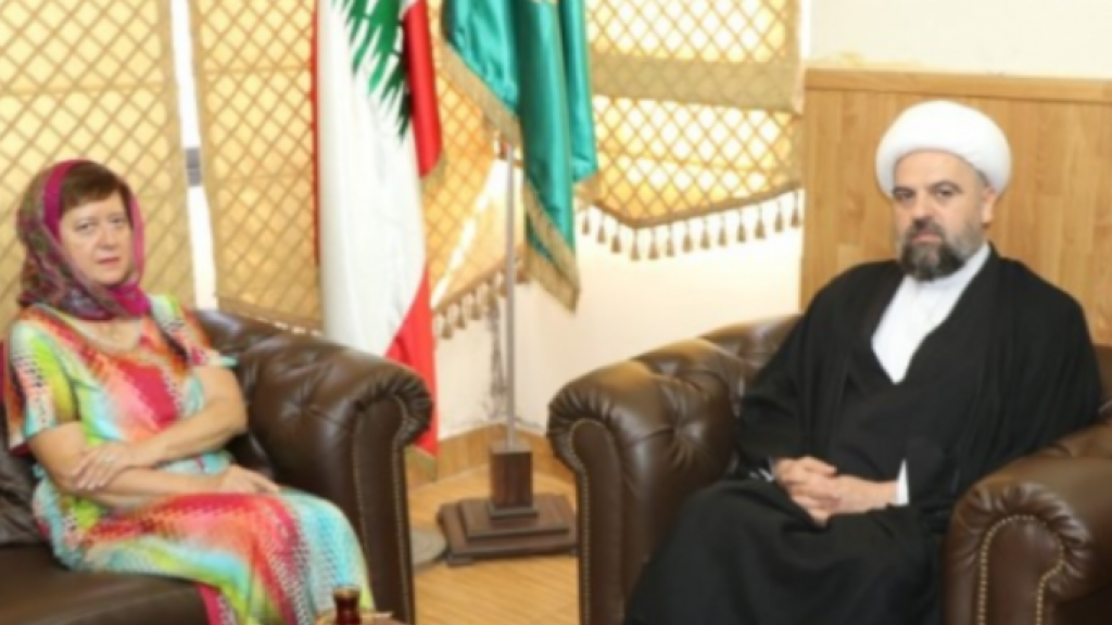 قبلان استقبل فرونتسكا: على الأمم المتحدة مساعدة لبنان وسوريا في أزمة النزوح