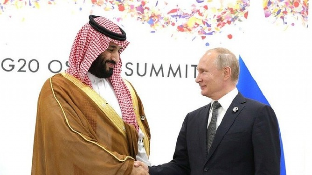 الامير محمد بن سلمان يشكر بوتين