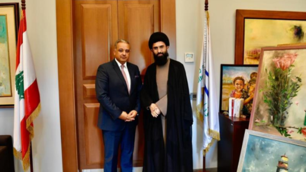 المرتضى بحث مع المستشار الثقافي الايراني في تمتين العلاقات