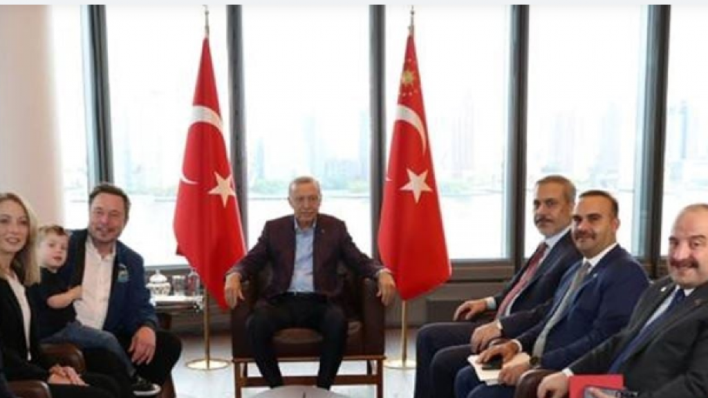 أردوغان يستضيف إيلون ماسك ويدعوه لإنشاء مصنع تسلا في تركيا