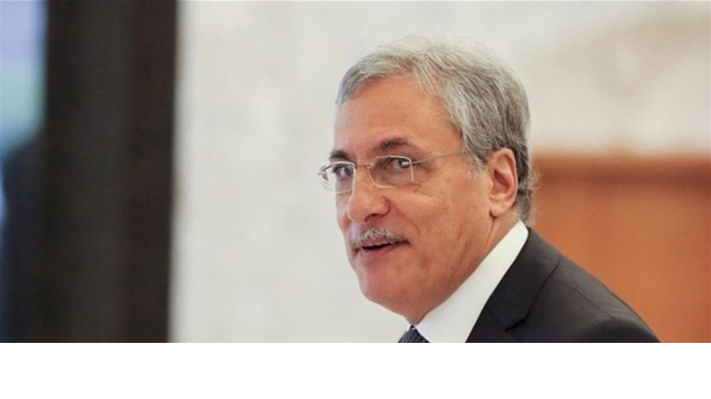 وزير العدل عرض مع وفد من اقليم الخروب نقل محكمة شحيم الى مبنى البلدية