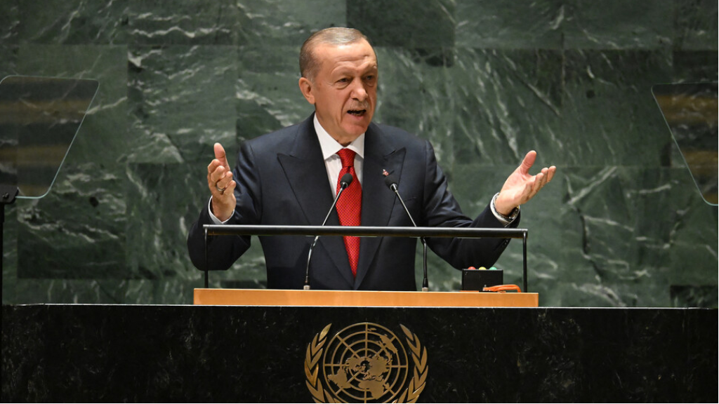 أردوغان يتحدث عن 