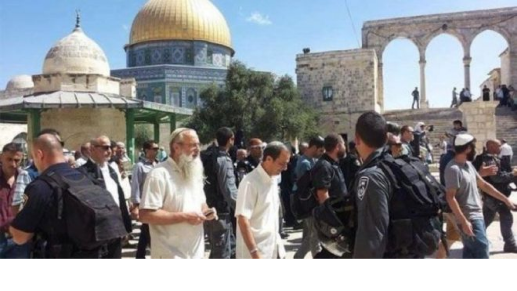 بالفيديو: عشرات المستوطنين يقتحمون المسجد الأقصى