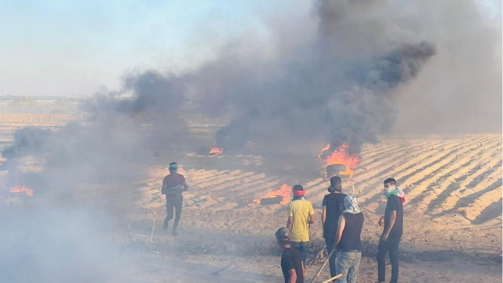 الاحتلال يصيب فلسطينيين بالضفة ووقفة في غزة نصرة للأقصى