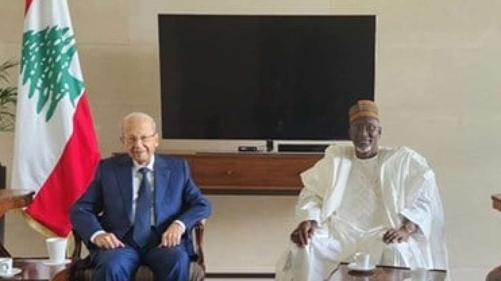 الرئيس عون يستقبل سفير نيجيريا في زيارة وداعية..