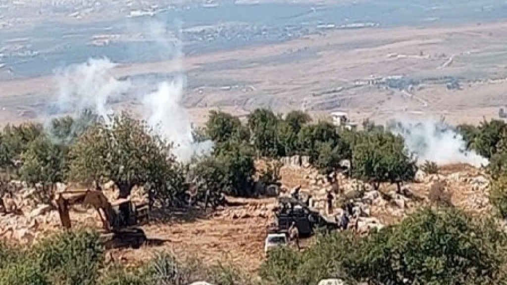 في الجنوب القصف على مسافة قريبة من المباني السكنية!