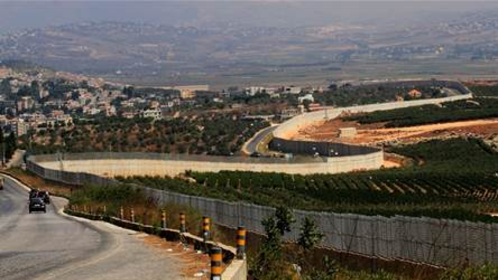 جيش الاحتلال الاسرائيلي أعلن منطقة المطلة عند حدود لبنان 