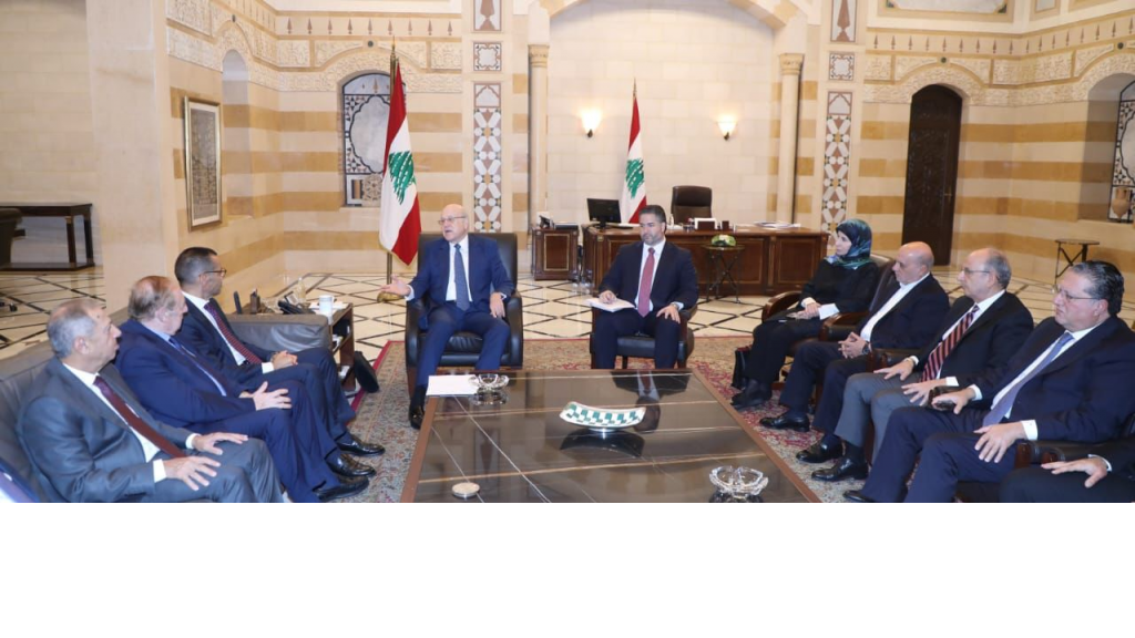 النائب البستاني بعد لقائه برئيس الحكومة: في موضوع الملحقين الاقتصاديين، أثبتنا اليوم كسلطتين تشريعية وتتفيذية ان الحوار الايجابي يصل الى نتائج