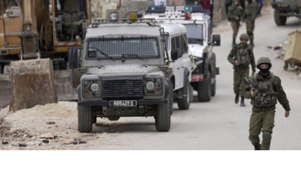 بالفيديو.. قوات خاصة “اسرائيلية” تقتحم مخيم جنين
