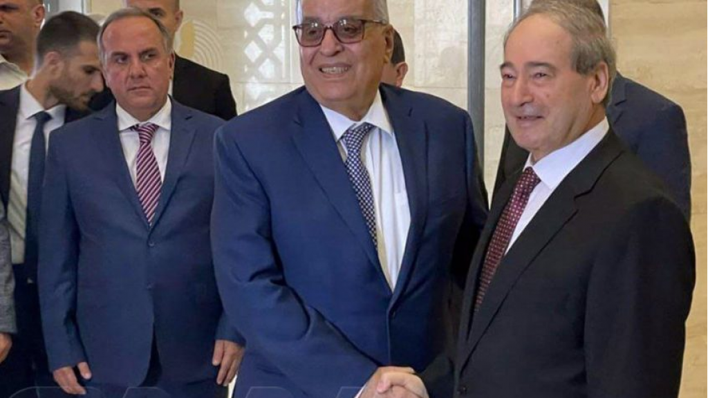 بيان مشترك لنتائج اللقاء بين وزيري خارجية سورية ولبنان