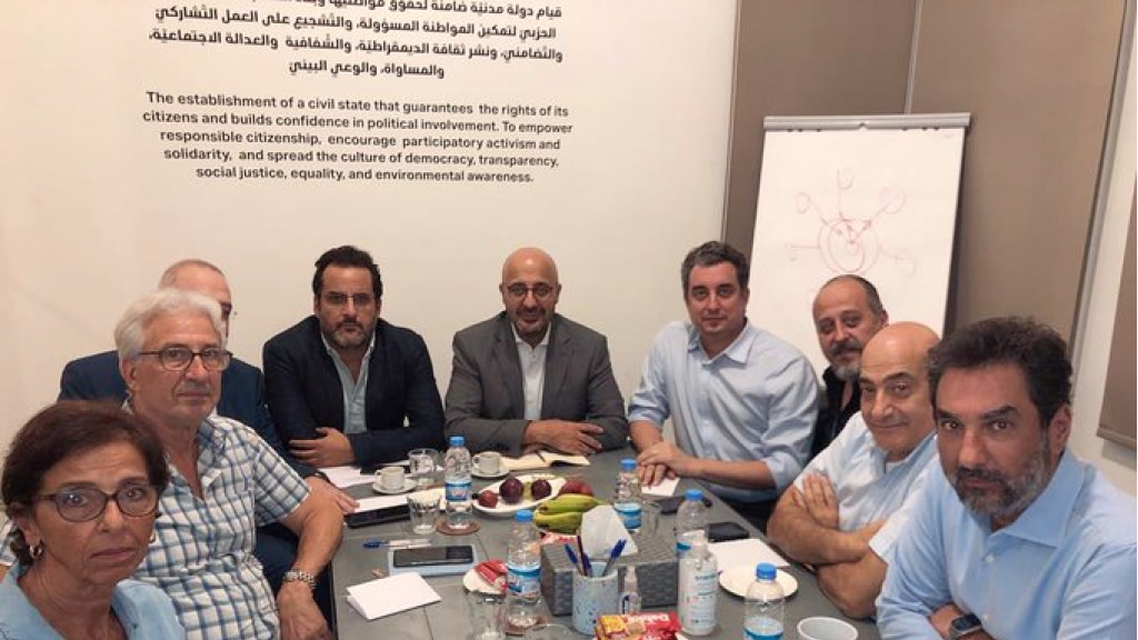 لقاء وفد تحالف قوى التغيير مع وزير البيئة