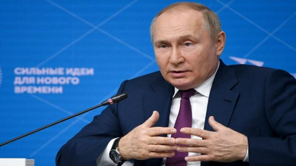 بوتين: يتم حاليا استخدام سياسة الانتقام والعقاب الجماعي في الشرق الأوسط والحل هو إقامة دولة فلسطينية