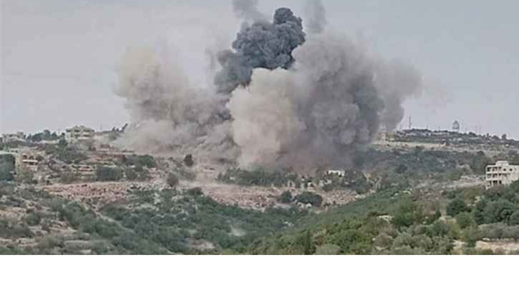 العدو قصف أطراف بلدات بليدا وميس الجبل ومحيبيب