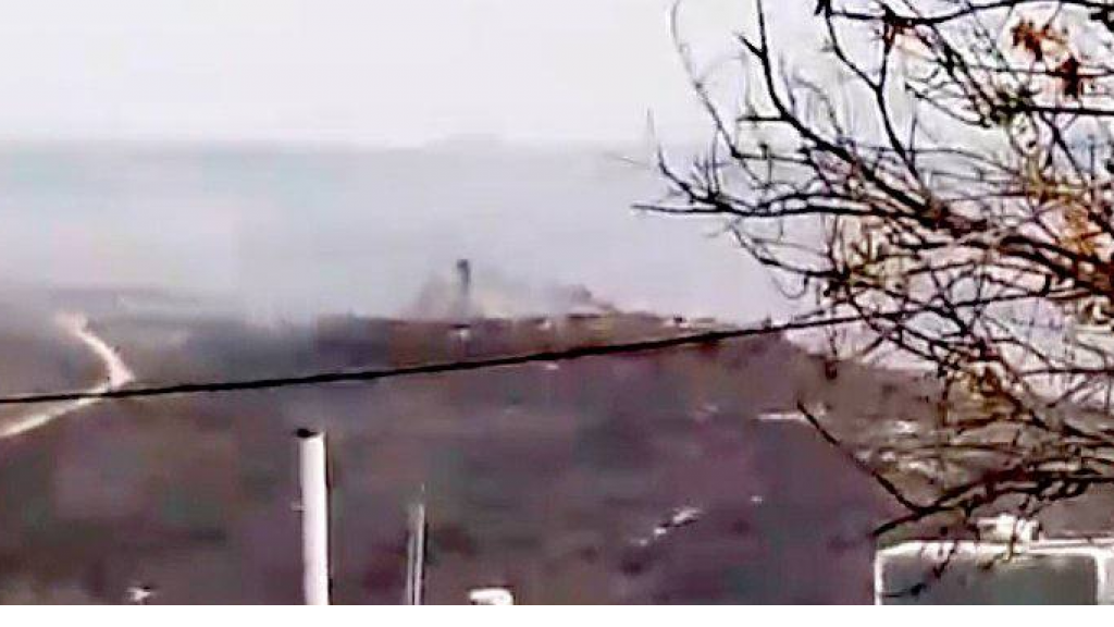 قصف معاد على أحراج السنديان في المنطقة الواقعة بين بليدة ومزرعة حلتا والسلامية