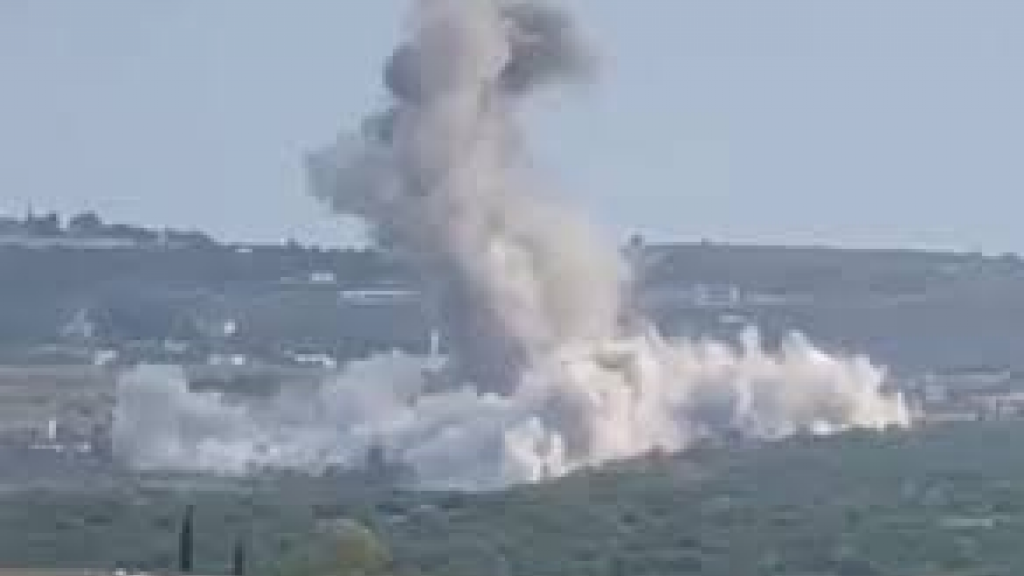 قصف معاد يستهدف أطراف رامية وبيت ليف والقذائف الحارقة تشعل النيران في احراج رامية وعيتا الجبل