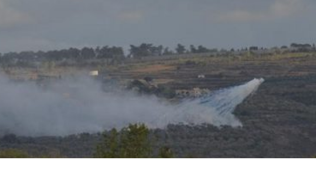 قصف معادٍ على أحراج الناقورة والضهيرة ومروحين