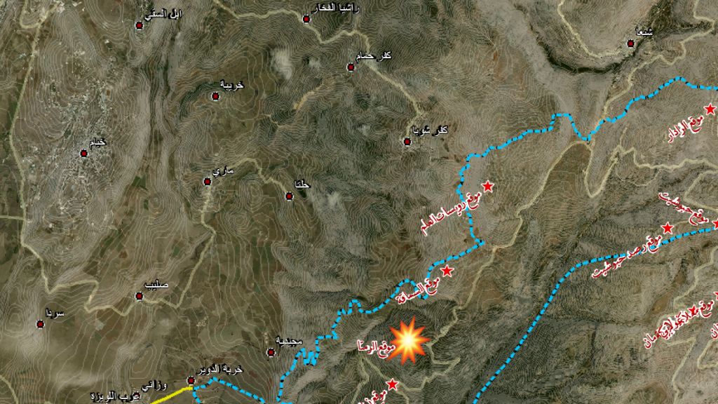 بيان: هاجمنا موقع الرمثا