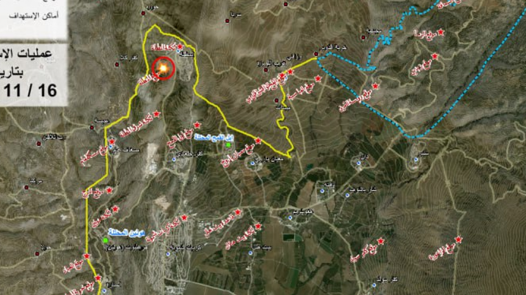 بيان: استهدفنا موقع المطلة وحققنا فيه إصابات مباشرة