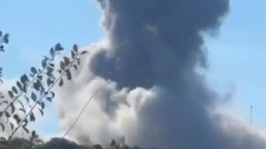 غارة معادية على هذه المنطقة