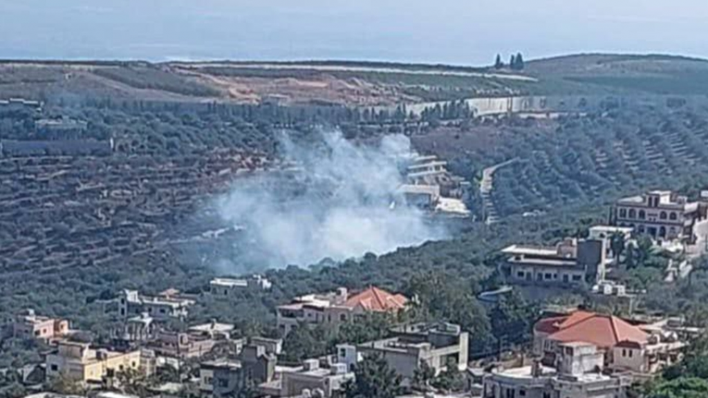 است. شهاد مواطنة لبنانيّة ونجاة أحفادها جراء القصف المعادي