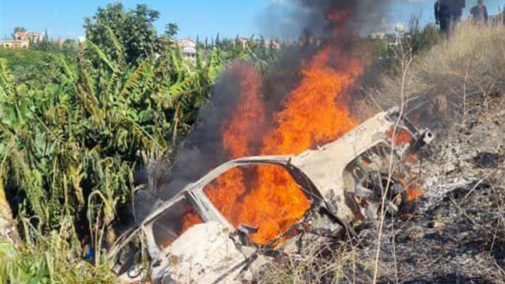 استشهاد  مدنيين باستهداف سيارة في الشعيتية