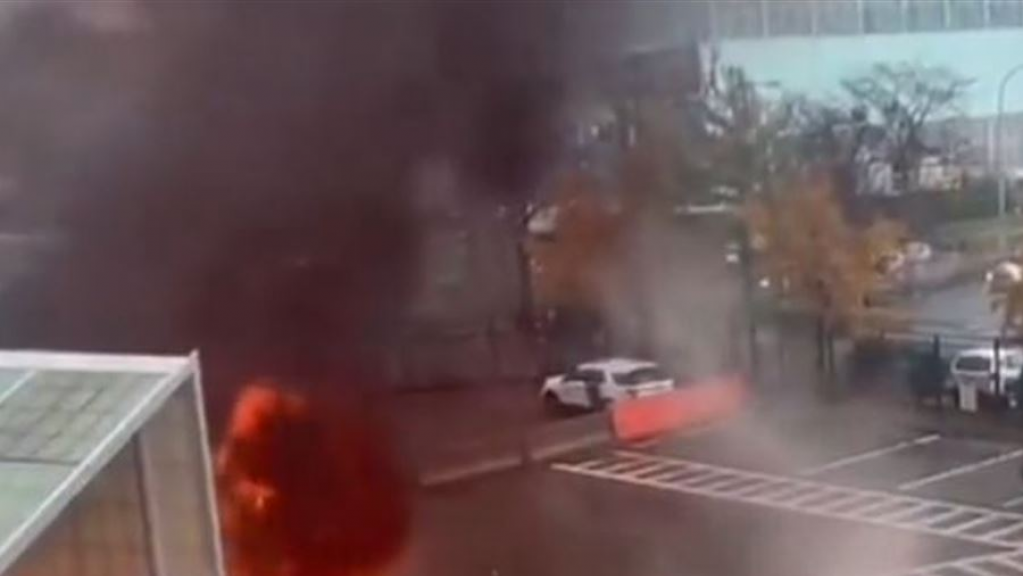 بالفيديو: إنفجارٌ 