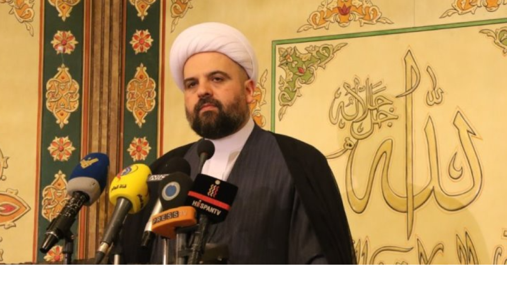 المفتي قبلان: مصالح لبنان العليا خط أحمر وكل موفد دولي يتكلم بالمصالح العبرية لا اللبنانية غير مرحب به