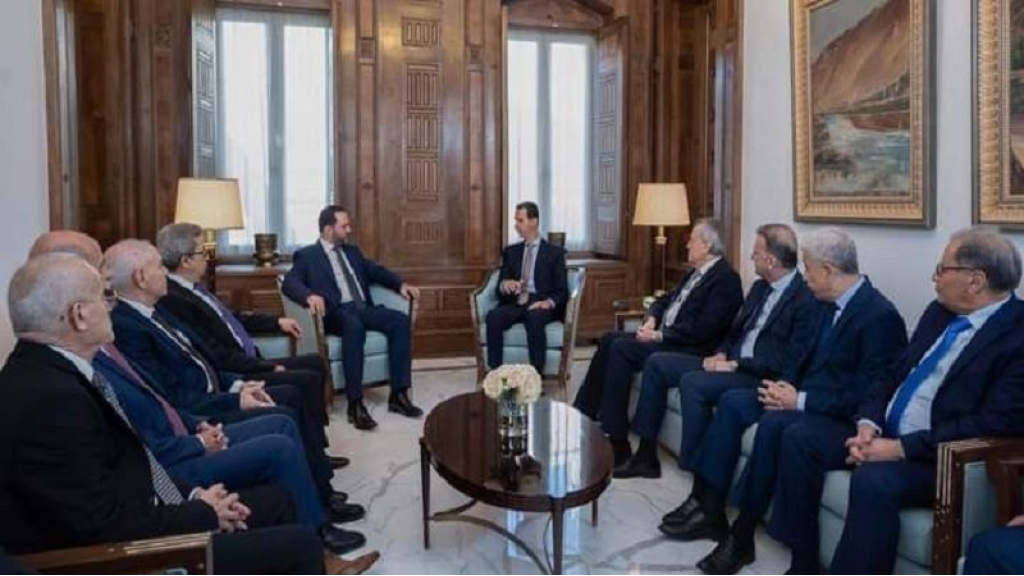 الرئيس الأسد استقبل وفد حزب البعث في لبنان: ما يهدد لبنان يهدد سورية 