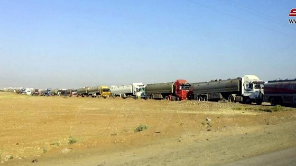 الاحتلال الأمريكي يسرق حمولة عشرات الصهاريج من نفط الجزيرة السورية