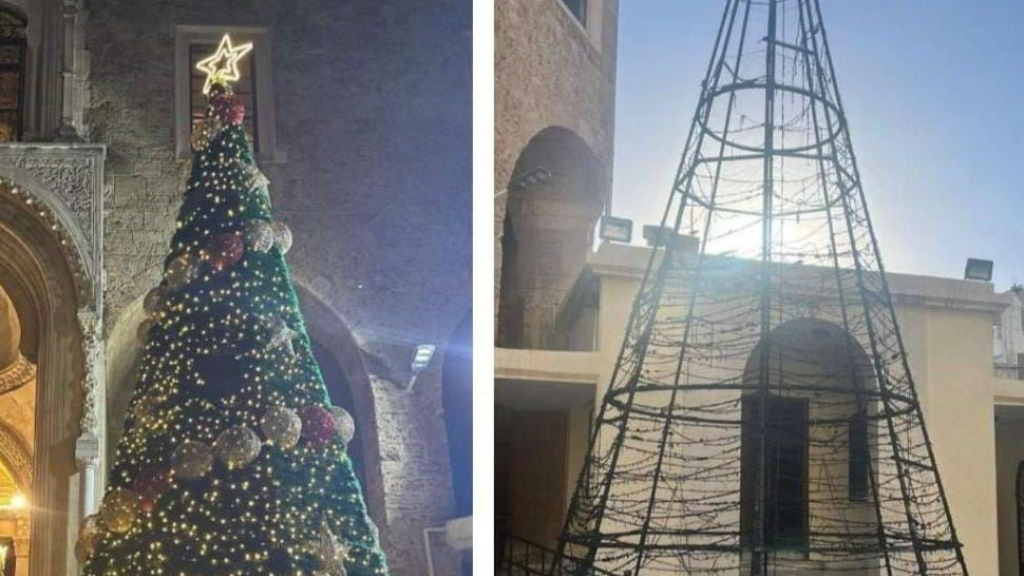 توقيفات جديدة على خلفية إحراق شجرة الميلاد في منطقة الزاهرية - طرابلس
