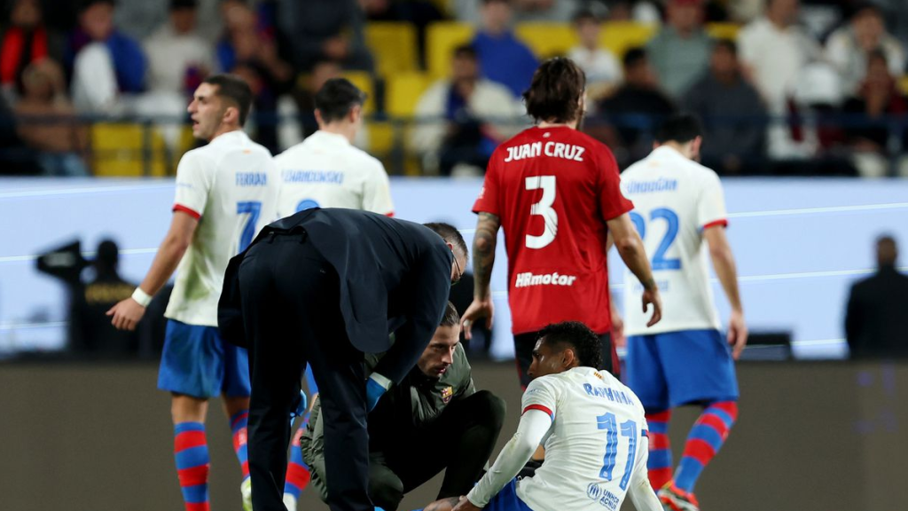 قبل الكلاسيكو... الإصابة تحرم برشلونة من نجمه