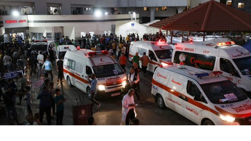 الاحتلال يحاصر أكثر من 3000 نازح وجريح في مجمع ناصر الطبي