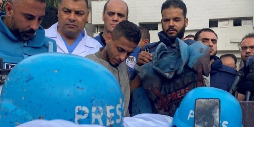 استشهاد 123 صحافياً في غزة