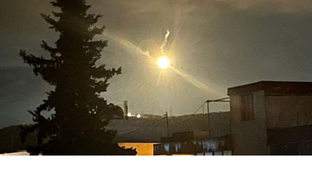 قصف صهيوني على بلدة بليدا