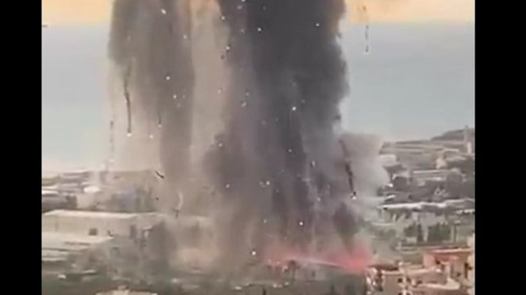 هل من إصابات بعد الغارات على الغازية؟