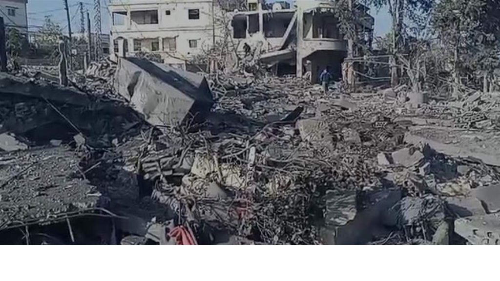 بالفيديو: حجم الدمار الذي خلفته الغارة الاسرائيلية مساء أمس على منزل في بلدة الضهيرة