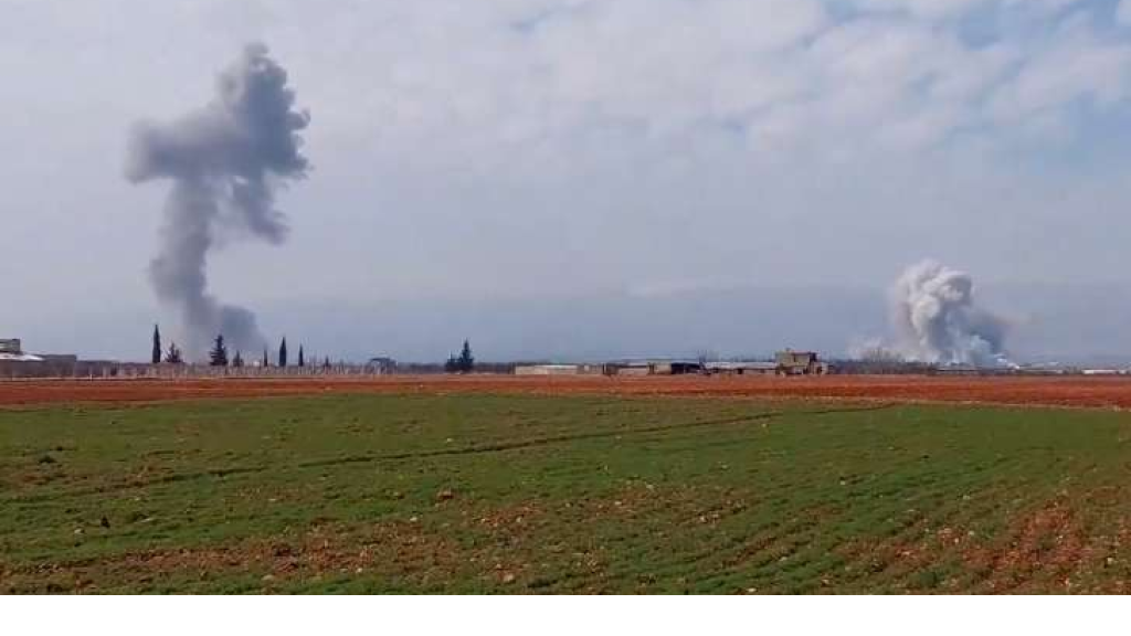 بالفيديو - غارة ثالثة على البقاع