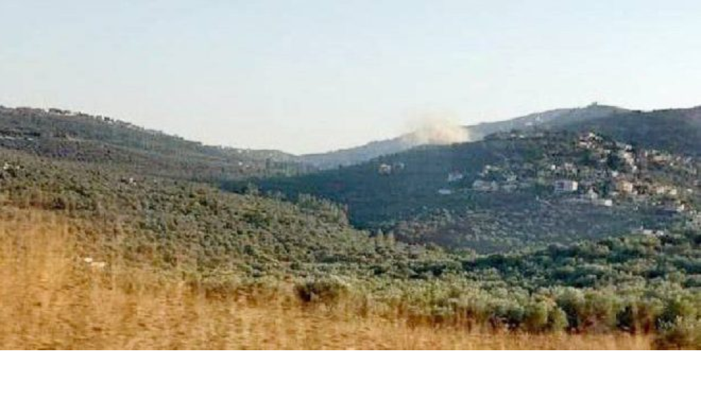 قصف معادي على مركبا وميس الجبل