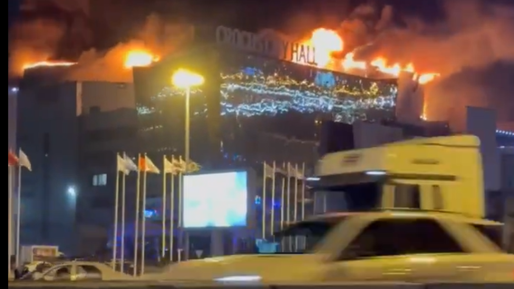 الأمم المتحدة أسفت لسقوط ضحايا في المركز التجاري في ضواحي موسكو