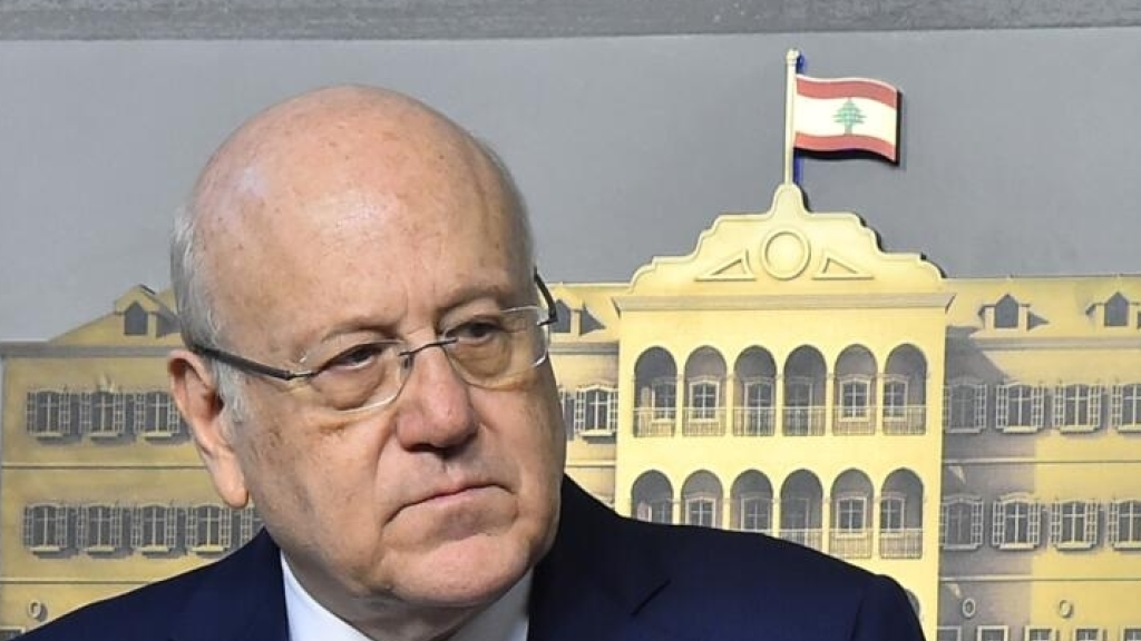 ميقاتي يعبّر عن تضامنه مع القوات الدولية بعد الاستهداف الذي أصاب آلية  لليونيفيل