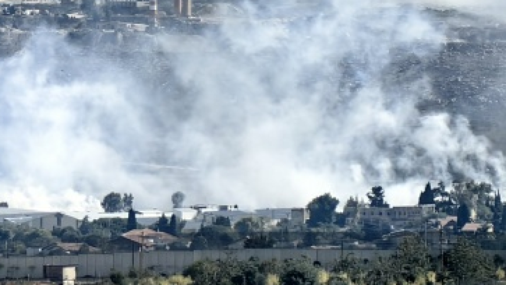 غارتان معاديتان على  بلدة حانين في قضاء بنت جبيل