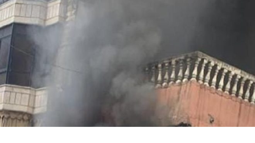 بالفيديو -  إحراق منزل شقيق قاتل العسكري في الجيش اللبناني