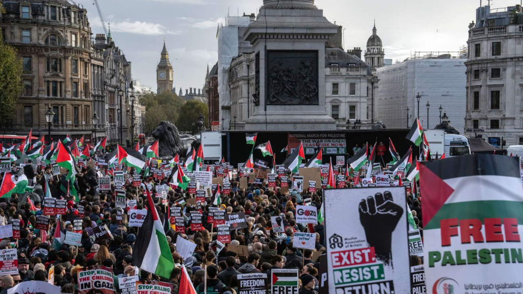 تظاهرات دعماً لغزة في مدن وعواصم عالمية
